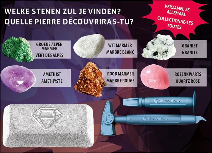 Produktbild Clementoni Wissenschaft und Spiele – Auf der Suche nach Steinen und Bergleuten