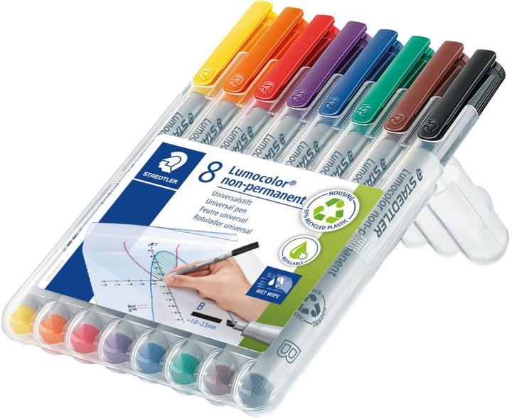 Actual product image Staedtler Lumocolor non-permanent (Multicoloured, 2.50 mm, 8 x)