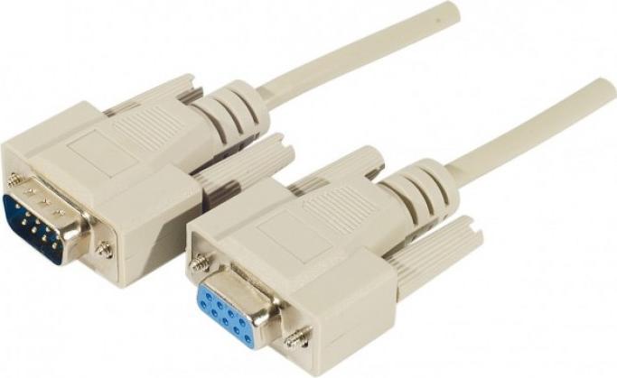 Image du produit Exertis Connect Câble d'extension, 9 broches D-Sub mâle/femelle, 10,0 m (10 m)