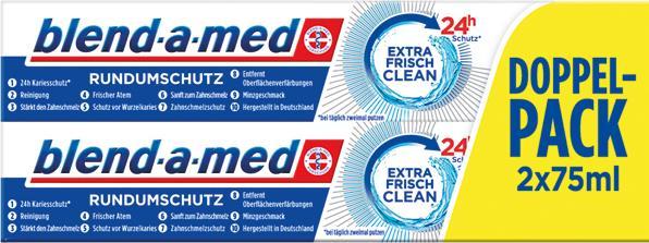 Produktbild blend-a-med Zahncreme 2x75ml Extra Frisch (75 ml)