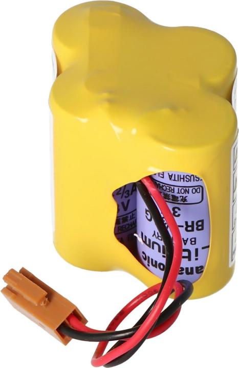 Actual product image Panasonic Battery CNC BR-2/3AGCT4A, Fanuc A98L-0031-0025, BR-2/3AG (1 pcs., 2400 mAh)