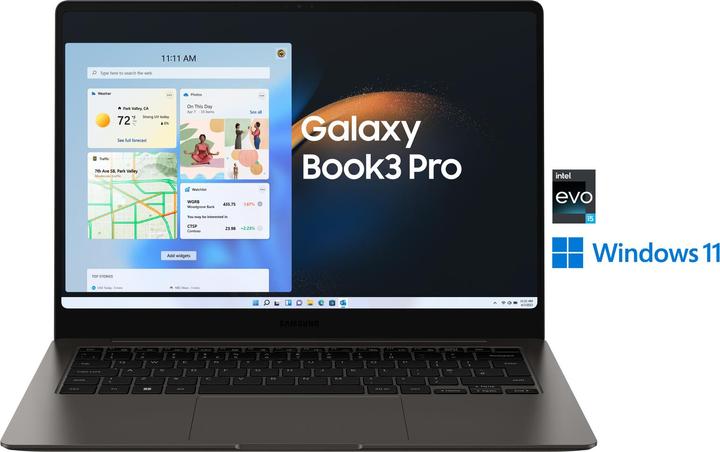 Image du produit Samsung Galaxy Book3 Pro (14", Intel Core i5-1340P, 8 Go, 512 Go, DE)