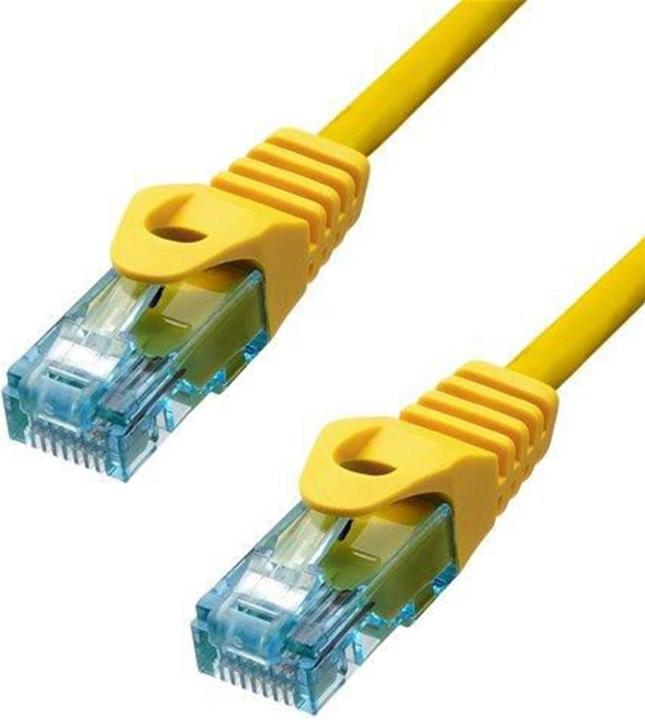 Image du produit ProXtend U/UTP CAT6A LSZH AWG 24 CU Jaune 25CM (U/UTP, CAT6a, 0.25 m)
