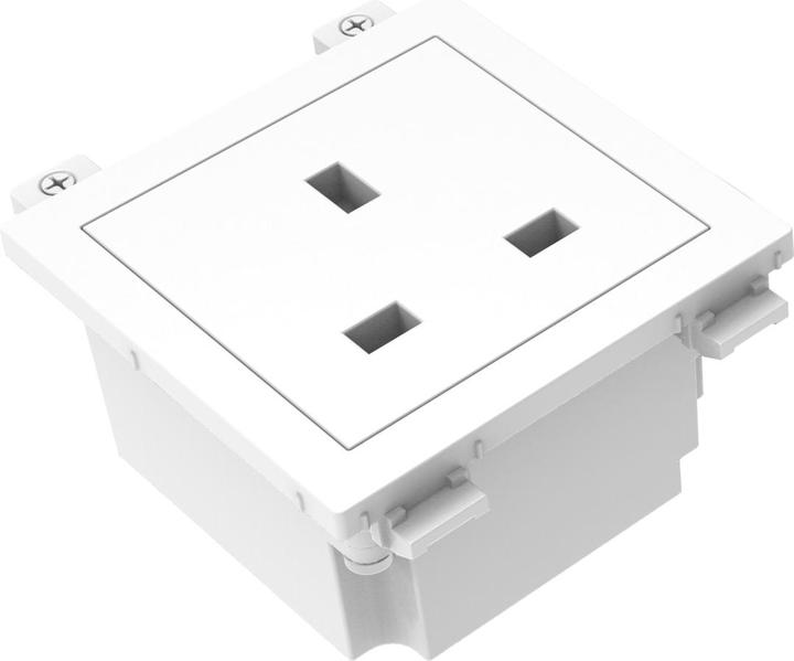 Produktbild Vision TC3 PWRUK - Typ G (BS 1363) - Weiss - Kunststoff - 160 mm - 160 mm - 65 mm (Netzwerk Zubehör)