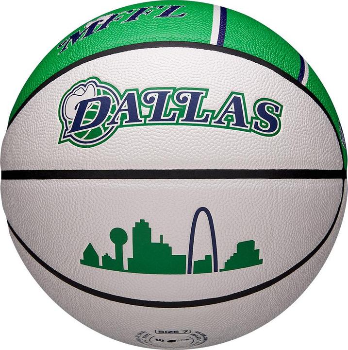 Wilson Nba Team City Collector Basketball Dallas Mavericks (7)