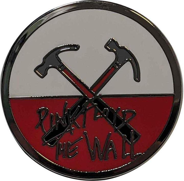 Pink Floyd Logo Abzeichen The Wall Hammers Metall