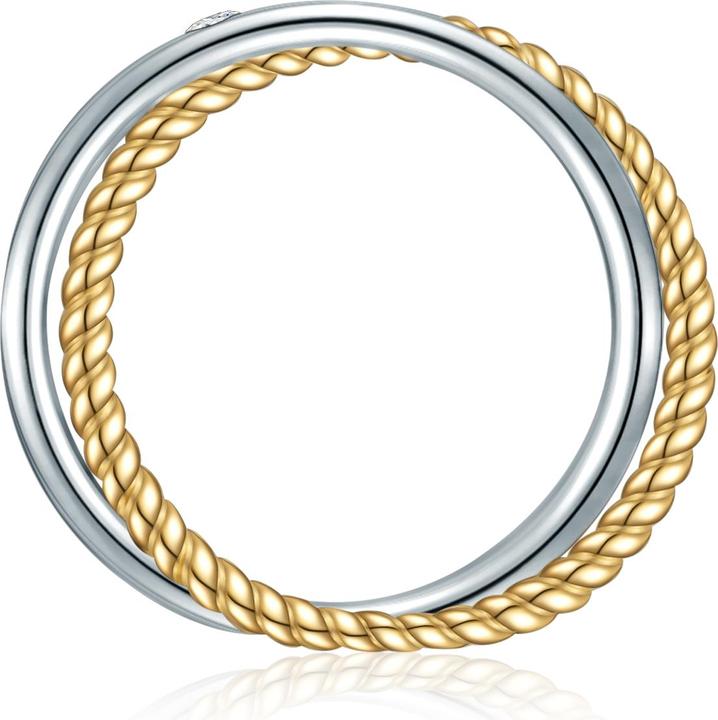 Immagine prodotto Lulu & Jane Argento sterling diamante argento/oro giallo - 33430 (56, 925 Argento)