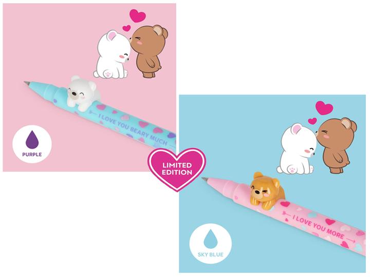 Produktbild Legami Beary in love (Lila und Blau, 2 x)