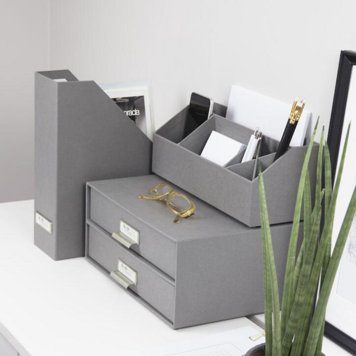 Actual product image Bigso ELISA Desk Organiser Grey