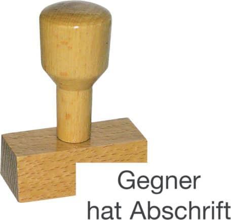 Produktbild Neutral Holzstempel