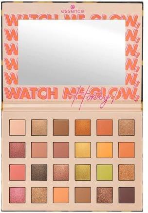Actual product image essence WATCH ME GLOW Honey! Eyeshadow Palette 24 Colors (Honey)