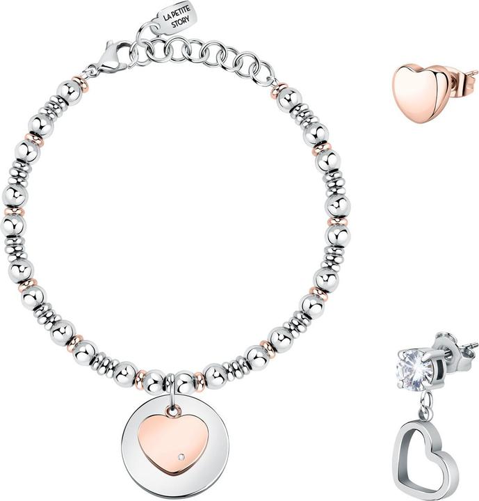 Pink gold, Silver