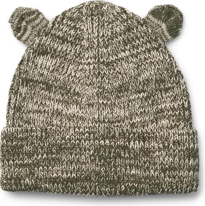 Liewood Strick Beanie Melange Army