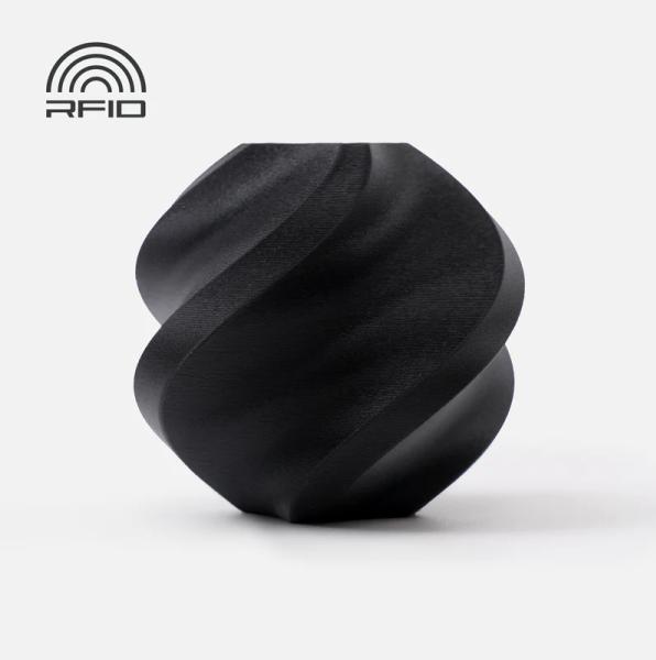 Produktbild Bambu Lab PLA Matte - Charcoal (PLA, 1.75 mm, 1000 g, Schwarz)