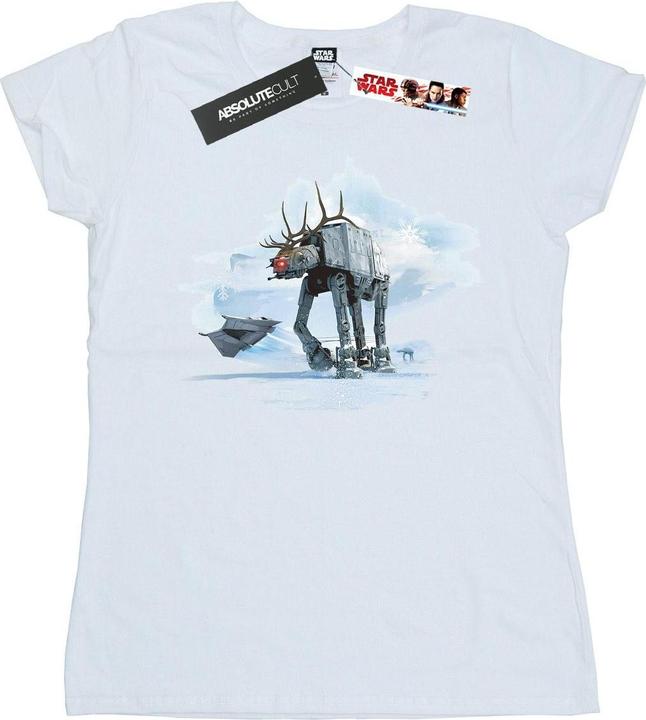 Star Wars Christmas ATAT Reindeer TShirt (M)