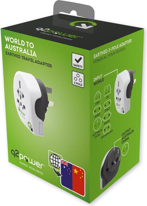 Actual product image Q2 Power World to Australia