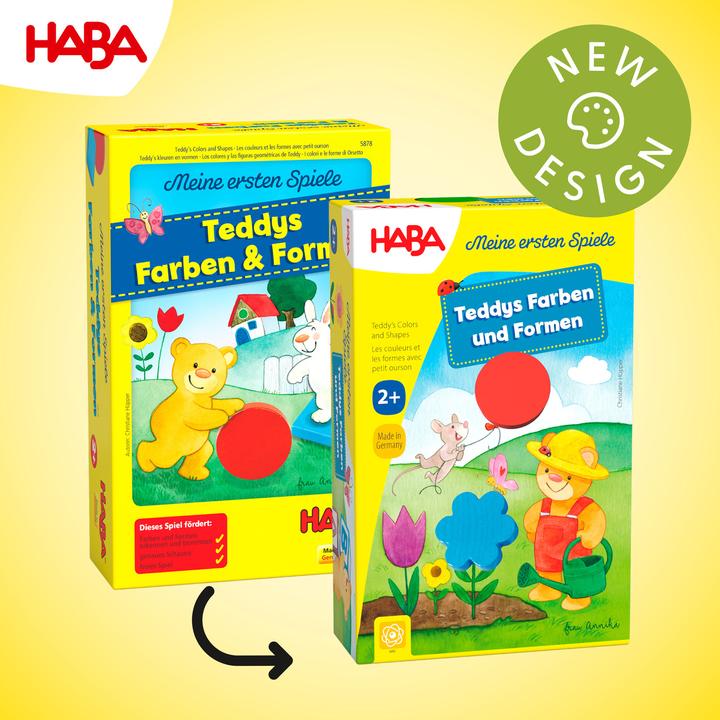 Produktbild Haba Meine ersten Spiele Teddys Farben und Formen (Deutsch, Spanisch, Französisch, Niederländisch, Italienisch, Englisch)