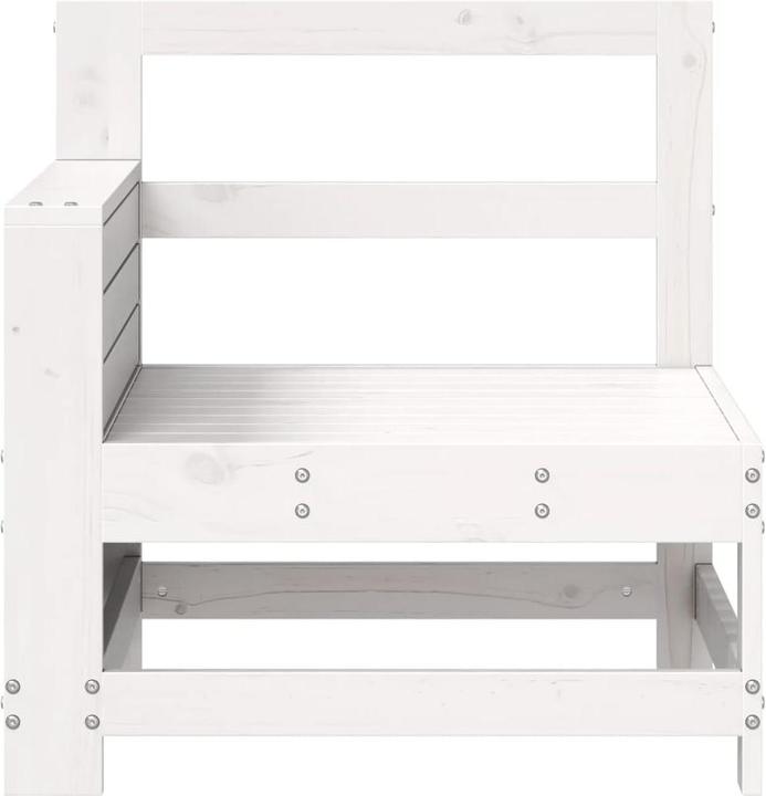 Produktbild VidaXL Gartensofa mit Armlehne und Beistelltisch