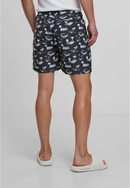 Produktbild Urban Classics Pattern Swim Shorts - 4984 (S)