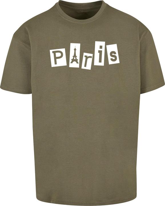 Actual product image Merchcode Paris X Heavy Oversize Tee-BY102 - 112501 (S)