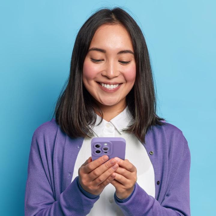 Produktbild Roar Headphone case case LUNA for IPHONE 15 Violet (Apple iPhone 15)