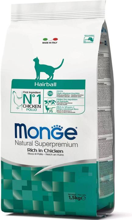 Image du produit Monge Daily Line Hairball (Adulte, 1 pcs, 1500 g)