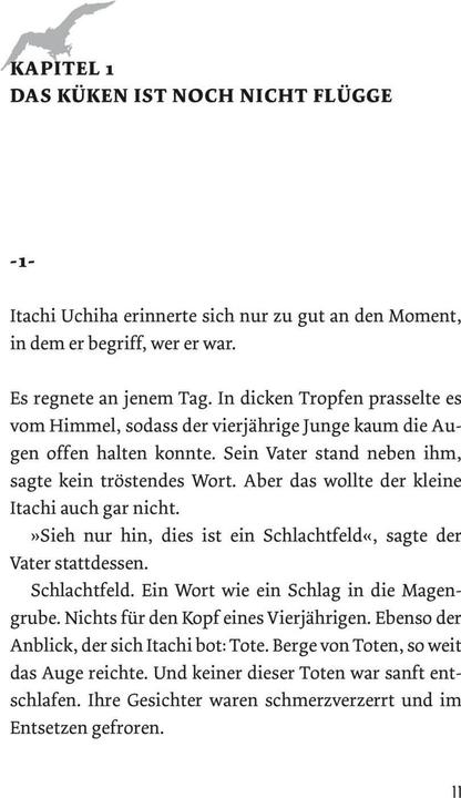 Valeurs nutritives et ingrédients Naruto Itachi Shinden - Buch des strahlenden Lichts (Nippon Novel) (Allemand, Takashi Yano, 2017)