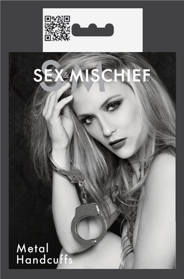 Actual product image Sex & Mischief handcuffs
