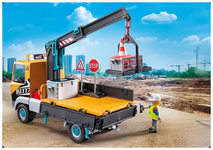 Image du produit Playmobil Camion de chantier avec grue (71750, Playmobil Action Heroes)