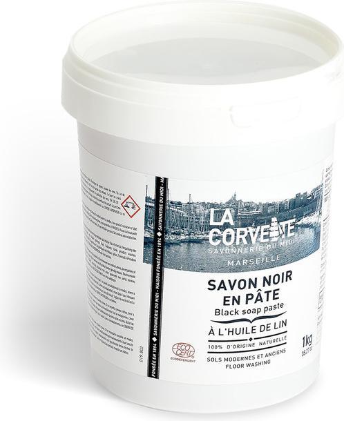 Immagine prodotto La Corvette savon noir in pâte à l'huile de lin pâte