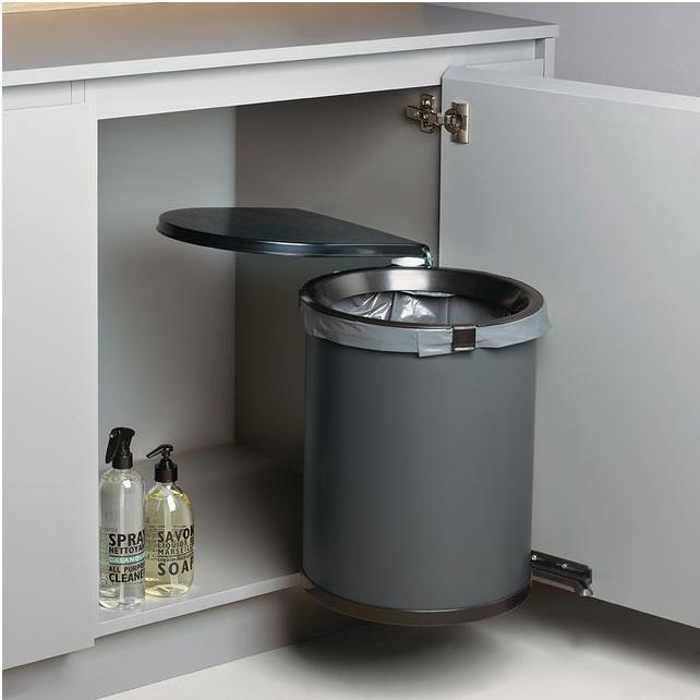 Image du produit Ebnat peka Abfallbehälter Müllboy anthrazit (35 l)