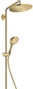 Produktbild hansgrohe Croma Select S 280 Air 1jet Showerpipe : Farbe - Polished Gold Optic