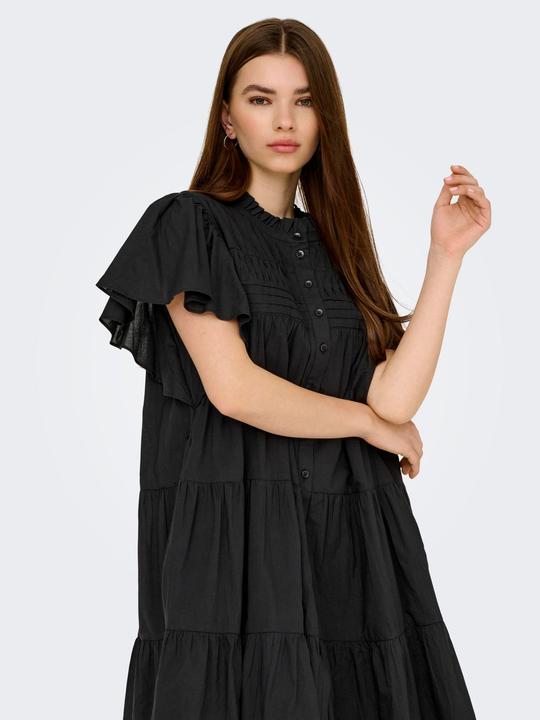 Produktbild JdY Locker geschnitten Hemdkragen Puffärmel Kurzes Kleid Kleid (S)