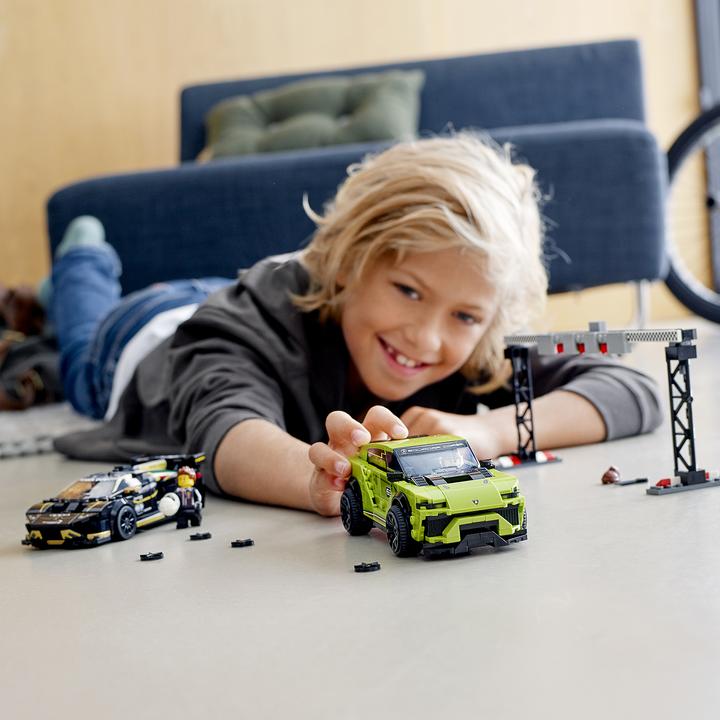 Immagine prodotto LEGO Lamborghini Urus ST-X & Lamborghini Huracán Super Trofeo EVO (76899, LEGO Speed Champions)
