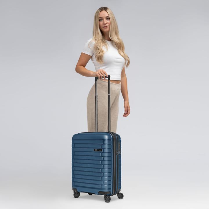 Produktbild Pactastic Collection 04 THE CABIN + 4 Rollen Kabinentrolley S 55 cm mit Dehnfalte (40 l, Handgepäck (bis 50l))