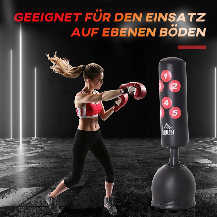 Image du produit Homcom Boxe factice (165 cm, 15.50 kg)