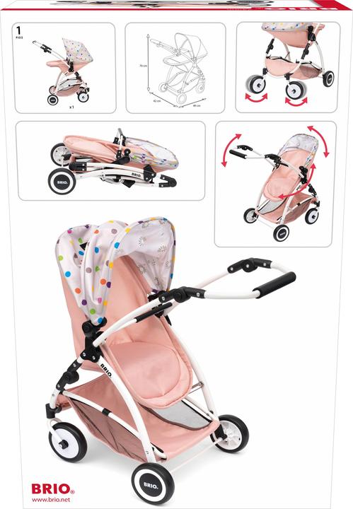 Actual product image Brio Flex Doll Pram