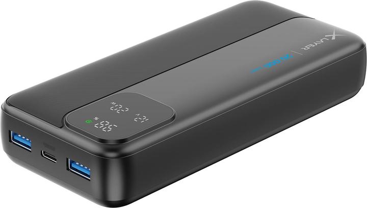 Immagine prodotto Xlayer Powerbank Rapid 20.000 mAh schwarz (20000 mAh, 20 W, 74 Wh)