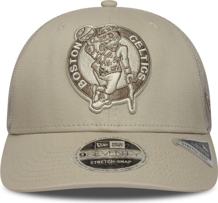 Actual product image New Era 9Seventy Stretch-Snap Trucker Cap - Boston Celtics