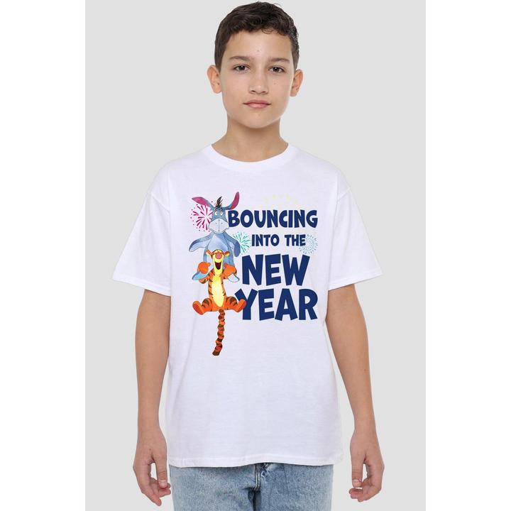 Produktbild Winnie the Pooh Bouncing Into The New Year TShirt (152, 158)