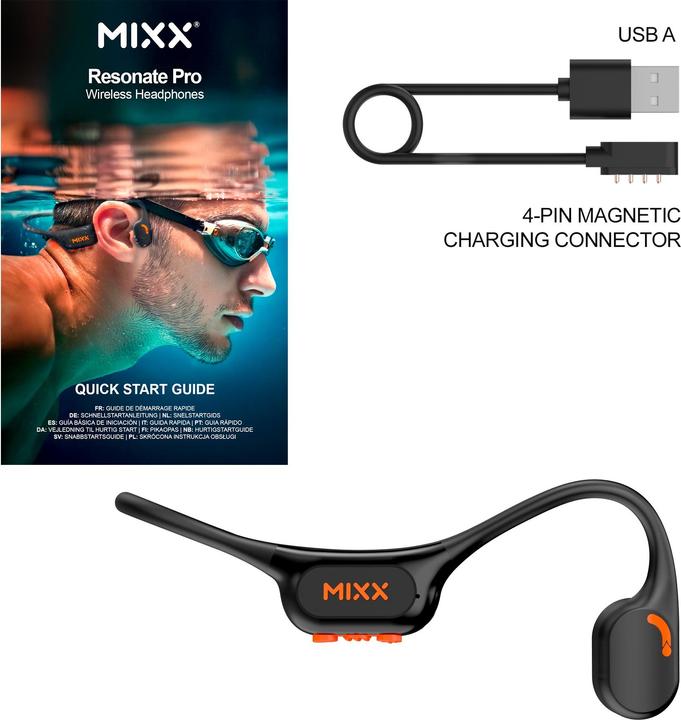 Actual product image Mixx Resonate Pro True Waterproof Bone Conduction (7 h)