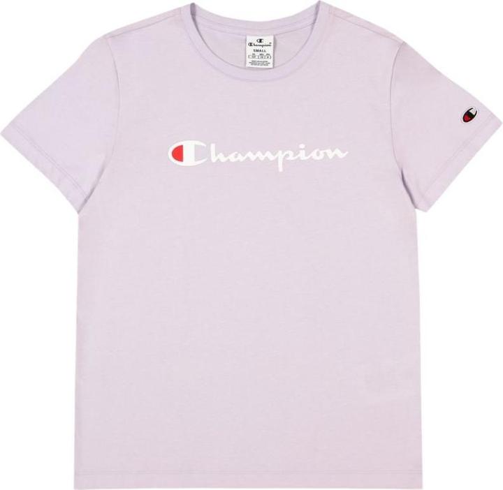 Actual product image Champion Koszulka damska SS Tee fioletowa 117534 VS057 M (M)