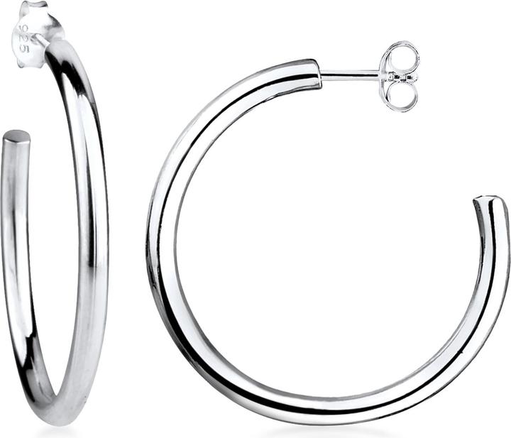 Image du produit Elli Boucles d'oreilles Créoles Basic argent 925 (Argent sterling 925)