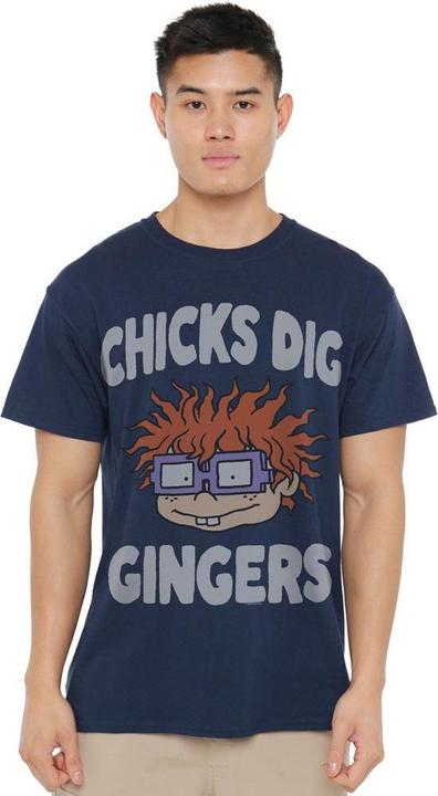 Immagine prodotto Rugrats Chicks Dig Gingers Maglietta Uomo (4XL)