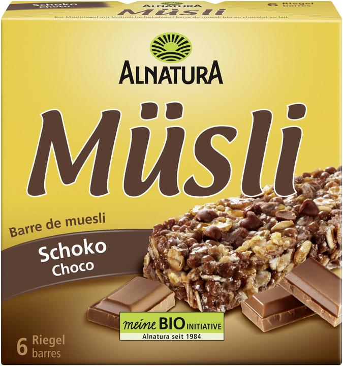 Image du produit Alnatura Barre de céréales bio chocolat 150g (6 pcs, 150 g)