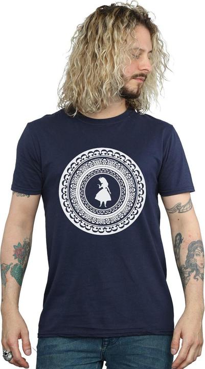 Immagine prodotto Disney Maglietta Uomo Alice In Wonderland Circle (XL)