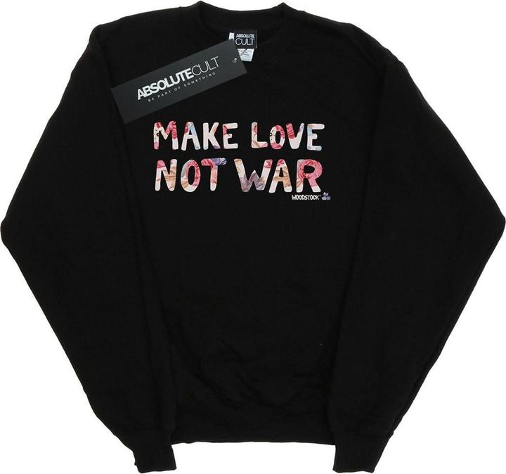 Produktbild Woodstock Make Love Not War Floral Sweatshirt (M)
