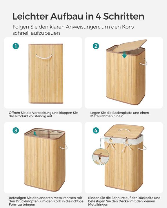 Actual product image Songmics Dörty (72 l)
