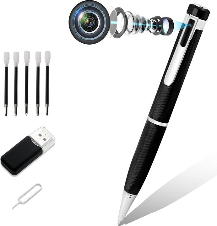 Actual product image Anviker Hidden pen camera (1920 x 1080 Pixels)