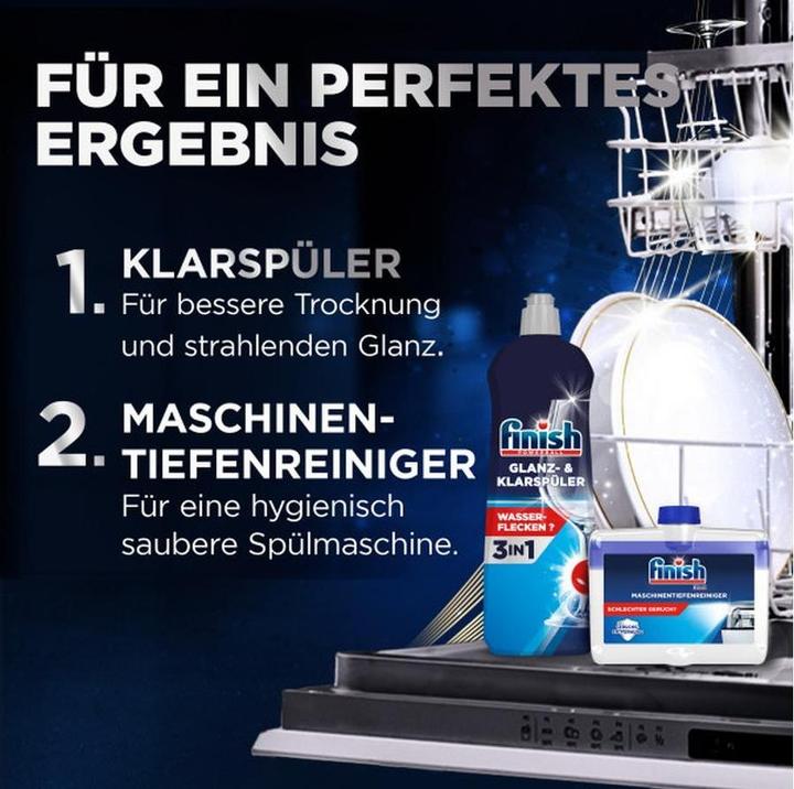 Immagine prodotto Finish Quantum Plus compresse per lavastoviglie (Compresse, 55 Cicli di lavaggio)